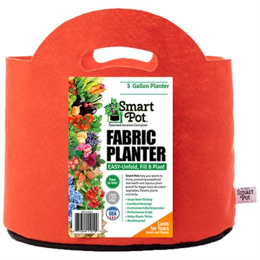 Smart Pot 12pc 5gal Mandarin Orange w/ Handle