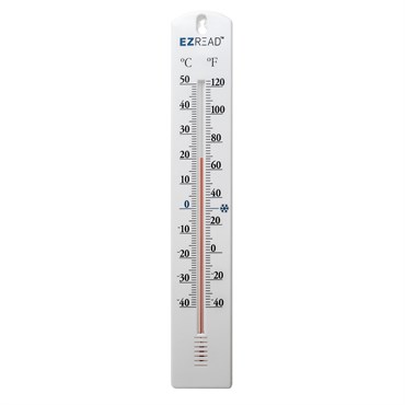 Headwinds 15.5" EZ Read In/Out Thermometer White