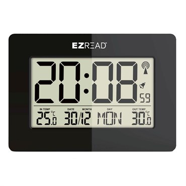 Headwind EZ Read Wall Clock Digital Thermometer