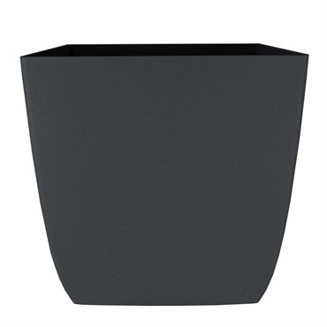 HC 16" Santa Fe Square Planter Black Sand