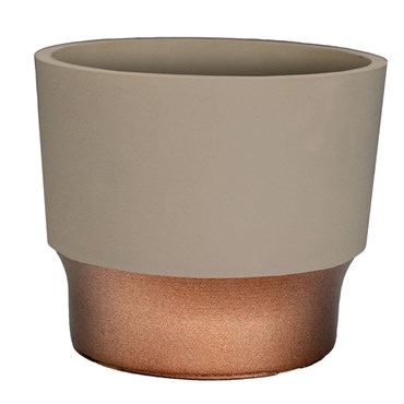 HC 2.5" Sprite Succulent Planter Artisan Taupe
