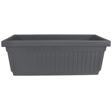 HC 30" Venetian Flower Box Warm Gray