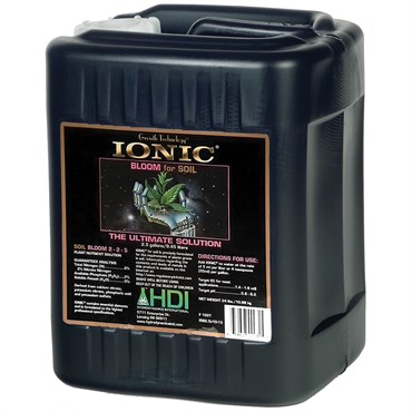 HDI 320oz Ionic Soil  Bloom 2.5 Gallon