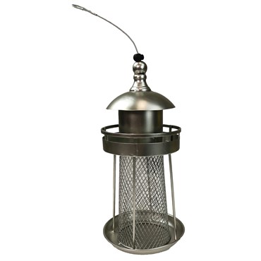 Heath Lighthouse Feeder Silver
