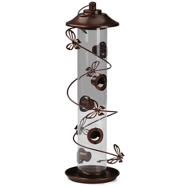 Heath The Butterfly Swirl Tube Feeder