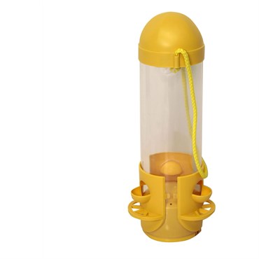 Heath Happy Trails Plastic Feeder Yellow 1.5# Seed Capacity