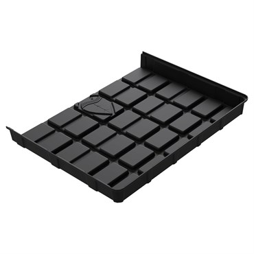 Botanicare 4ft W x 3ft L ABS End Tray Black (35/PL)