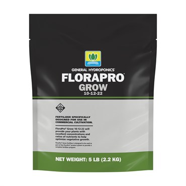 General Hydroponics 5# FloraPro Grow 10-12-22 (6/CS)