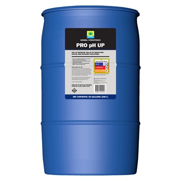 General Hydroponics 55gal PRO pH Up (4/PL)