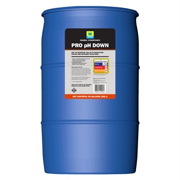 General Hydroponics 55gal PRO pH Down (4/PL)