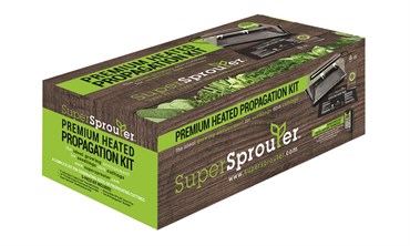 Super Sprouter Premium Heated Propagation Kit w/ T5 Light — Single Unit - Image 3