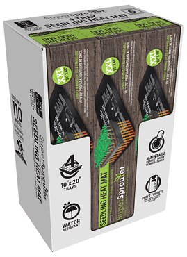 Super Sprouter 21in x 48in 4 Tray Seedling Heat Mat — Single Unit - Image 4
