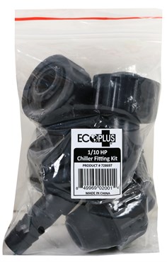 EcoPlus 1/10 HP Chiller Fitting Kit (728695) — Single Unit - Image 2