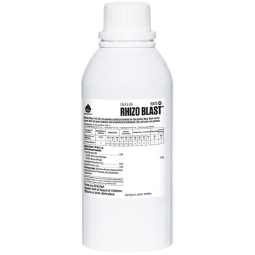 Botanicare Rhizo Blast 500mL bottle with green and white label