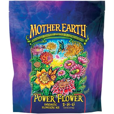 Mother Earth 4.4# Power Flower Fantastic Flowering Mix 1-8-6 (6/CS)