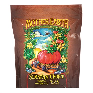 Mother Earth 4.4# Seasons Choice Tomato & Vegetable Mix 4-5-6 (6/CS)
