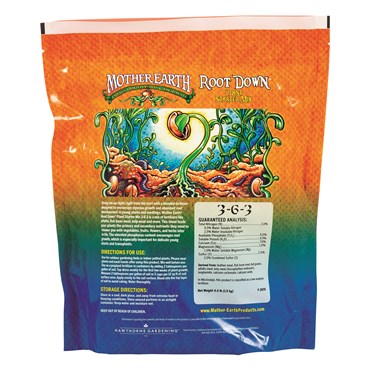 Mother Earth 4.4# Root Down Plant Starter Mix 3-6-3 — Single Unit - Image 2