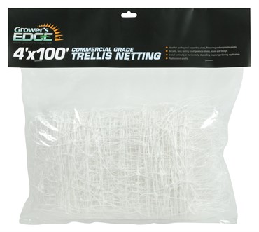 Grower's Edge 4ft x 100ft Commercial Grade Trellis Netting (15/CS)