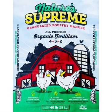 Natures Supreme 40# Lawn & Garden Food (50/PL)