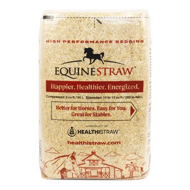 EquineStraw 3cf Animal Bedding Wheat Straw