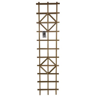 Heritage Wood 18"x72" Diamond Ladder Trellis
