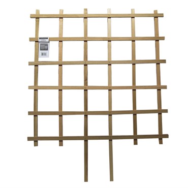 Heritage Wood 36"x36"x4' Staked Square Espalier