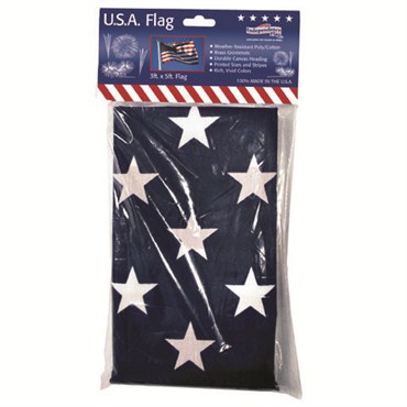 FlagZone 3'x5' Poly Cotton Flag with Poly Bag