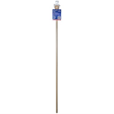 Flagzone 5' Wood Pole With Wrap Resistant Ring