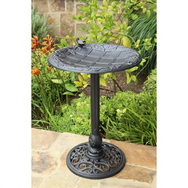 Innova English Ivy Birdbath Copper Rust
