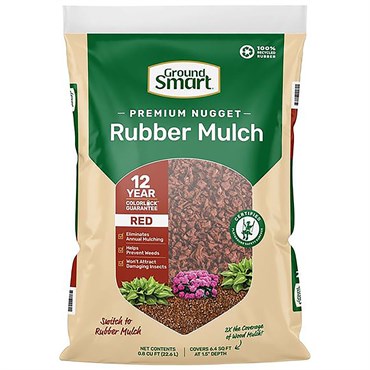GroundSmart .8CF Nugget Mulch Cedar Red