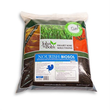 John & Bobs 24# Nourish Biosol Organic Fertilizer