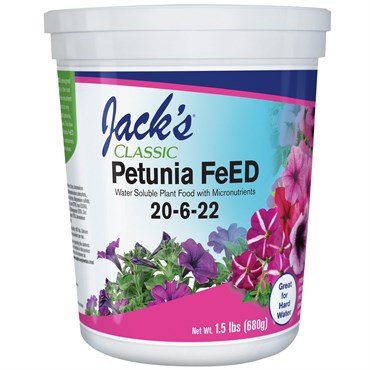 Jacks Classic 1.5# Petunia FeED 20-6-22