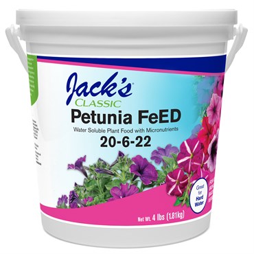 Jacks Classic 4# Petunia FeED 20-6-22