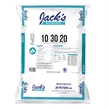 Jacks 10-30-20 Bloom 25Lb (80/Pl)