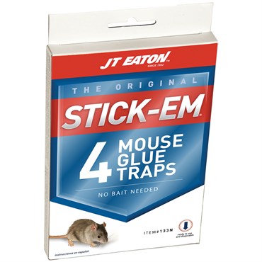 Stick-EM 4pk Mouse Glue Trap