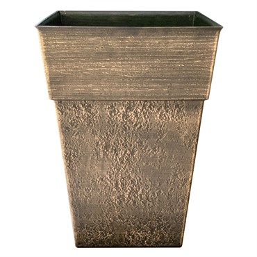 HC 13" Avino Square Planter Celtic Bronze Listo