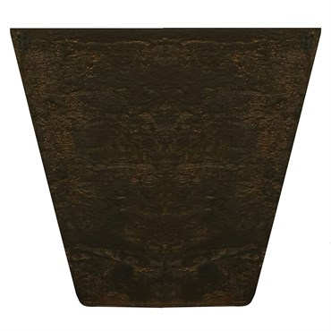 HC 15" Tahoe Square Birch Planter Falcon Brown Listo