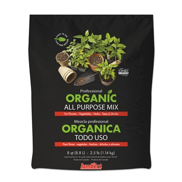 Lambert 8qt Organic All Purpose Mix 6/CS