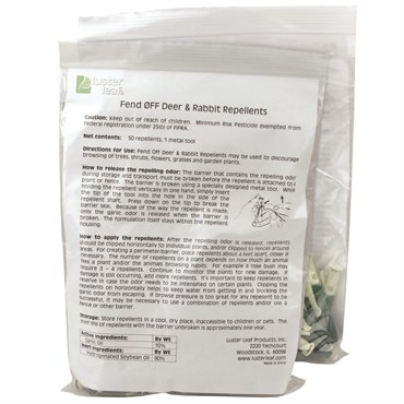 Luster Leaf 50pk Deer & Rabbit Repellent
