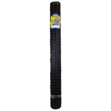 Tenax 7.5'x330' Premium Deer Fence Black 1.77"x1.97" Mesh