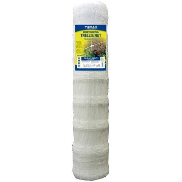 Tenax 79"x3280' Plant Trellis Net Hort 4"x4" Mesh