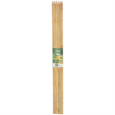 Gardener's Blue Ribbon 6pk 3'x1/2" Wood Stake