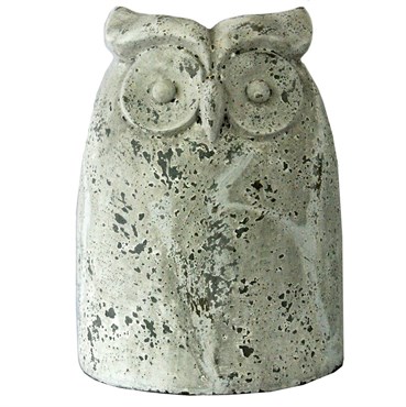 MCarr Large Owl Antique White