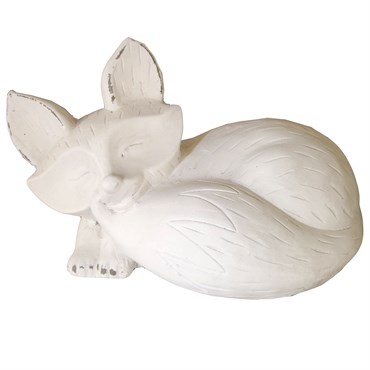 MCarr 6.7" Sleeping Fox White