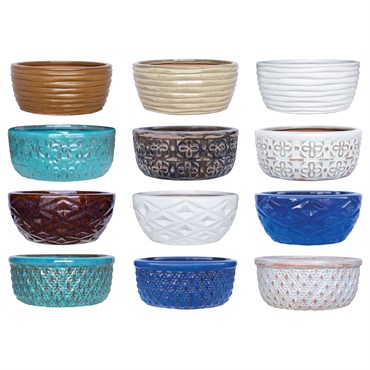 MCarr 108pc Low Bowl Planter Pallet Mixed Colors
