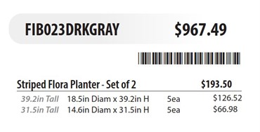 MCarr 10pc Egg Planter Pallet Dark Gray - Image 2