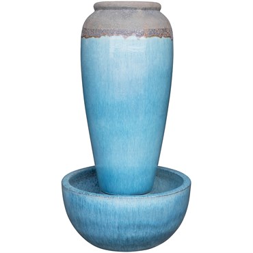 MCarr 3 Units 1936 39.4" Fountain Volcanic Milky Blue