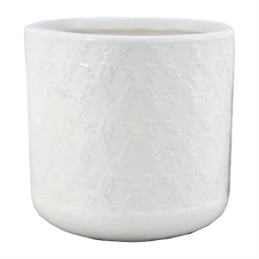 MCarr 16pc 5" Small Garland Planter Set White