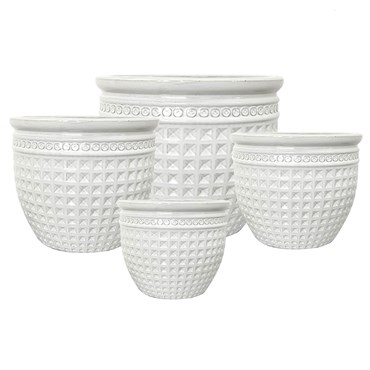 MCarr 6pc Aquapot Planter Pallet White