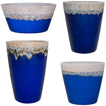 MCarr 28pc Volcanic Mixed Planter Pallet Assortment Admiral Blue